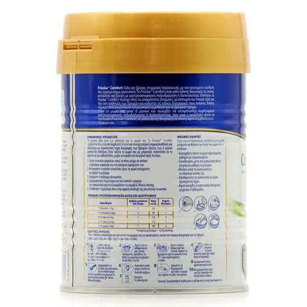 Frisolac Comfort 1 Milk Powder (0-6m) 400gr